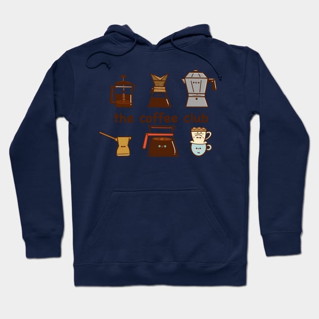 The Coffee Club Hoodie by Fluffymafi